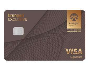 Krungsri signature credit card